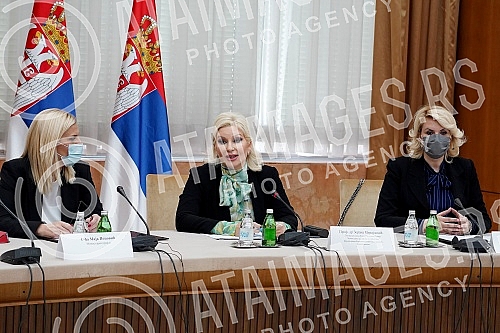 The first meeting of the Working group for the development of the national strategy for the prevention and suppression of violence against women in the family and partnerships 2020-2025 was held at the Palace of Serbia. and the accompanying action pl
