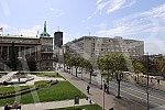 View of Belgrade from the terrace of the Ceremonial Hall of the Belgrade City Assembly.Pogled na Beograd sa terase  Svecane sale Skupstine grada Beograda. 