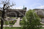 View of Belgrade from the terrace of the Ceremonial Hall of the Belgrade City Assembly.Pogled na Beograd sa terase  Svecane sale Skupstine grada Beograda. 