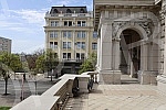 View of Belgrade from the terrace of the Ceremonial Hall of the Belgrade City Assembly.Pogled na Beograd sa terase  Svecane sale Skupstine grada Beograda. 