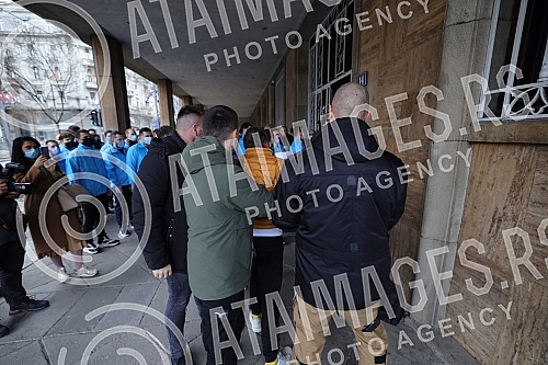 The Serbian Progressive Party handed over the list for the parliamentary elections to Aleksandar Vucic - Together we can do all the certified statements of the voters who support it, today, February 16, 2022. year, at 15 o'clock, at the headquarters 