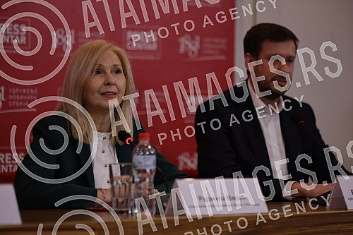 Signing of the coalition agreement between the Serbian Movement Dveri and the Movement for the Renewal of the Kingdom of Serbia for the upcoming parliamentary, presidential and Belgrade elections.Potpisivanje koalicionog sporazuma izmedju Srpskog p