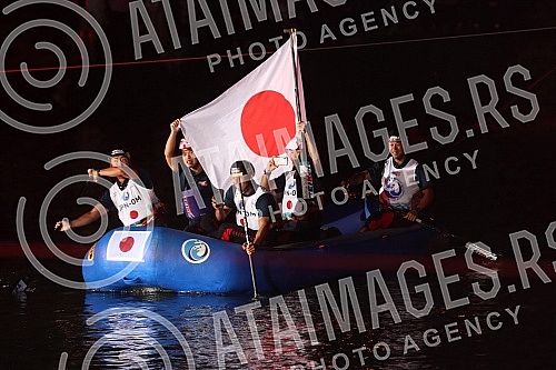 The World Rafting Championship was officially opened in Banja Luka at the location below the Kastel Fortress, and 62 teams from 22 countries will take part in this competition. With a magnificent program, with special light effects and 