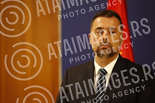 Statements for the media after the meeting of the Minister of Trade, Tourism and Telecommunications Tatjana Matic with the Minister of Economic Development and Tourism of Montenegro Goran Djurovic.Izjave za medije posle sastanak ministarke trgovine