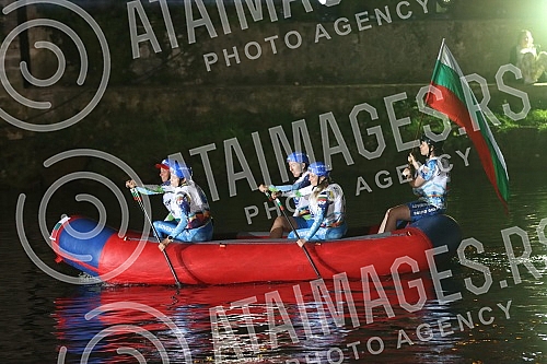 The World Rafting Championship was officially opened in Banja Luka at the location below the Kastel Fortress, and 62 teams from 22 countries will take part in this competition. With a magnificent program, with special light effects and 