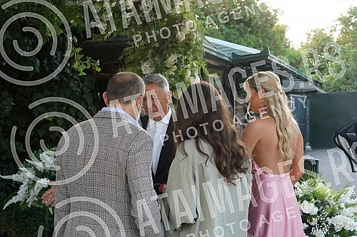 The daughter of singer Mira Skoric and surgeon Vasa Jeremic, Milica Jeremic married her longtime boyfriend Sebastijan, and the celebration was held at the Frans restaurant.Cerka pevacice Mire Skoric i hiurga Vase Jeremica, Milica Jeremic udala se d