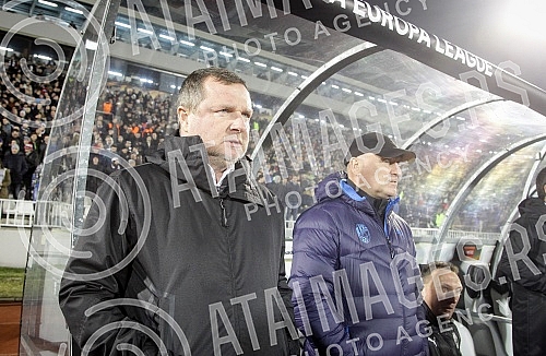 UEFA Europa League match between FK Partizan (Serbia) and FC Viktoria Plzen (Czech Republic) played at Partizan stadium. Utakmica UEFA Evropa Lige izmedju FK Partizan i FK Viktorija Plzen odigrana na stadionu Partizana. 