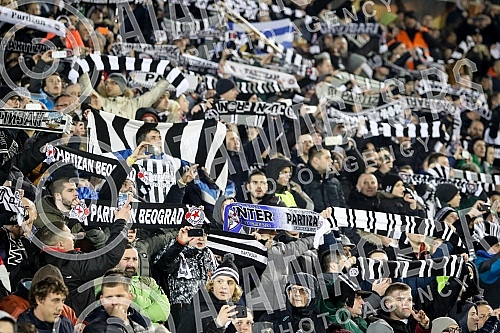 UEFA Europa League match between FK Partizan (Serbia) and FC Viktoria Plzen (Czech Republic) played at Partizan stadium. Utakmica UEFA Evropa Lige izmedju FK Partizan i FK Viktorija Plzen odigrana na stadionu Partizana. 