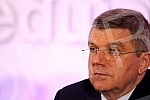Poseta Tomasa Baha (Thomas Bach) predsednika Medjunarodnog Olimpijskog komiteta (International Olympic Committe) Beogradu. Konferencija odrzana u Crowne Plaza.