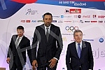 Poseta Tomasa Baha (Thomas Bach) predsednika Medjunarodnog Olimpijskog komiteta (International Olympic Committe) Beogradu. Konferencija odrzana u Crowne Plaza.