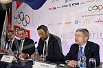 Poseta Tomasa Baha (Thomas Bach) predsednika Medjunarodnog Olimpijskog komiteta (International Olympic Committe) Beogradu. Konferencija odrzana u Crowne Plaza.
