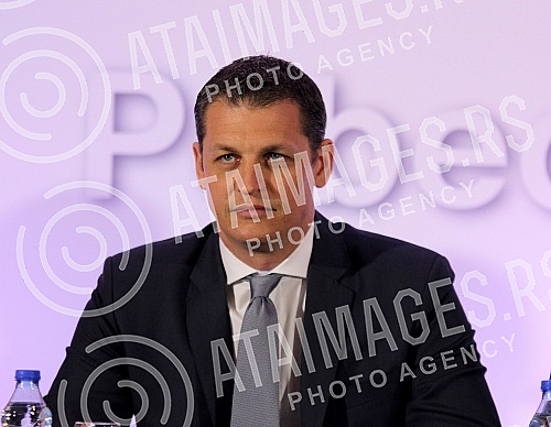 Poseta Tomasa Baha (Thomas Bach) predsednika Medjunarodnog Olimpijskog komiteta (International Olympic Committe) Beogradu. Konferencija odrzana u Crowne Plaza.