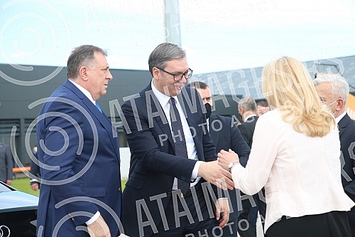 The President of Serbia, Aleksandar Vucic, paid a visit to Banja Luka, where he talked with the highest officials, attended a meeting of the High council for cooperation between RS and Serbia, and was presented with the key to the City and the Charte