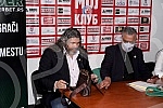 Measurement of boxers in the premises of the Red Star Sports Association before the match at the 