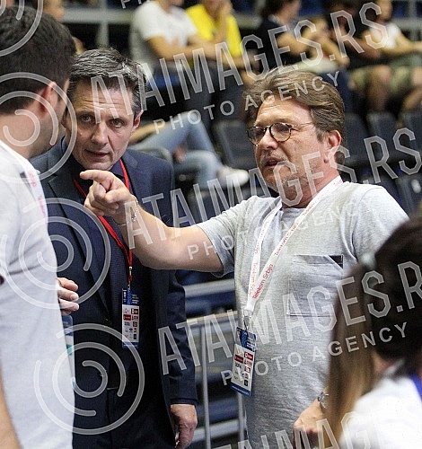 Basketball match, in the second round of qualifications for the 2019 World Championship between Serbia and Estonia, was played in the hall 