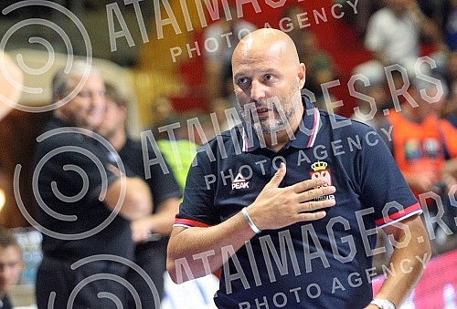 Basketball match, in the second round of qualifications for the 2019 World Championship between Serbia and Estonia, was played in the hall 