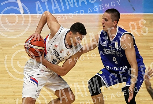 Basketball match, in the second round of qualifications for the 2019 World Championship between Serbia and Estonia, was played in the hall 