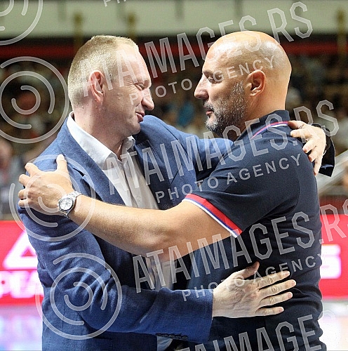 Basketball match, in the second round of qualifications for the 2019 World Championship between Serbia and Estonia, was played in the hall