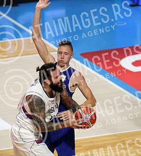 Basketball match, in the second round of qualifications for the 2019 World Championship between Serbia and Estonia, was played in the hall 