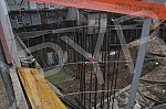 According to the order of the construction inspection, the construction site in Juzni boulevard 94, where, according to the foreigners of the surrounding buildings, the ground started collapsing last night, was closed, the water from the foundation p