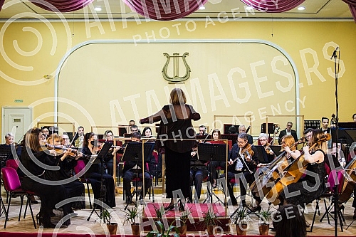 The Nis Symphony Orchestra, conducted by the dean of the Low Faculty of Arts Milena Injac and with the soloist, one of the most important Serbian pianists, Marija Ivanovic, performed  Schubert's  Fantasy in F minor for the first time in the Balkans a