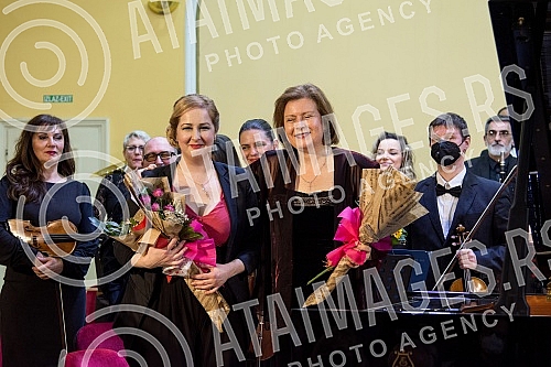 The Nis Symphony Orchestra, conducted by the dean of the Low Faculty of Arts Milena Injac and with the soloist, one of the most important Serbian pianists, Marija Ivanovic, performed  Schubert's  Fantasy in F minor for the first time in the Balkans a