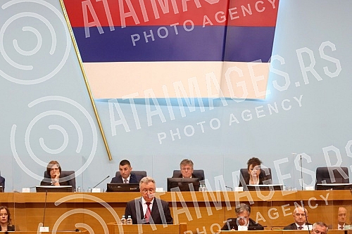 At the 31st special session, the National Assembly of the Republika Srpska adopted the Information and a set of conclusions on the international, political and security situation - the place and role of the Republika Srpska.Narodna skupstina Republ