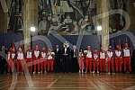 The President of the Republic of Serbia, Aleksandar Vucic, received the winners of gold medals at the European Boxing Championships, Vahid Abasov and Artyom Ageyev, as well as members of the delegation of the Boxing Federation of Serbia and the Olymp