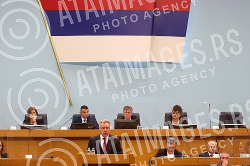 At the 31st special session, the National Assembly of the Republika Srpska adopted the Information and a set of conclusions on the international, political and security situation - the place and role of the Republika Srpska.Narodna skupstina Republ