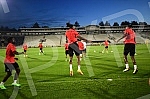 The players of FC Nice held a training session on the occasion of the upcoming Conference League match against FC Partizan.Igraci FK Nice odrzali su trening povodom predstojeceg meca Lige konferencija koji igraju protiv FK Partizan.