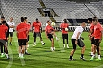 The players of FC Nice held a training session on the occasion of the upcoming Conference League match against FC Partizan.Igraci FK Nice odrzali su trening povodom predstojeceg meca Lige konferencija koji igraju protiv FK Partizan.
