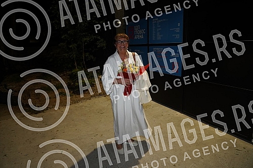 The Elar group, consisting of Anja Alac and Boris Bunjac, held a concert at the Summer Stage of the Belgrade Drama Theater.Sastav Elar, koji cine Anja Alac i Boris Bunjac je odrzao koncert na Letnjoj sceni Beogradskog dramskog pozorista. 