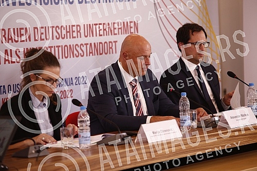 The German-Serbian Chamber of Commerce (AHK Serbia) organized a media conference where the results of the latest research on the business environment and investment potential in Serbia, conducted by AHK Serbia, were presented.Nemacko-srpska privred