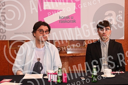 A press conference was held in the Atelje 212 theater to announce the new 2022/2023 season. and the premier that they plan to implement.U pozoristu Atelje 212 odrzana je  onferencija za medije povodom najave nove sezone 2022/2023. i premijera koje