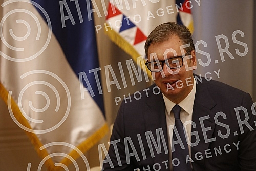 In the Presidency building, the President of the Republic of Serbia, Aleksandar Vucic, met with the special envoy of Germany for the countries of the Western Balkans, Manuel Sarrazin.U zgradi Predsednistva predsednik Republike Srbije Aleksandar Vuc