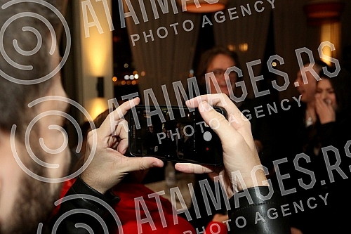 Sanja Ilic and Balkanika celebrated the victory on Beovizija and going to Eurosong in Lisbon at the Usce restaurant.Sanja Ilic i Balkanika proslavila je pobedu na Beoviziji i odlazak na Eurosong u Lisabon u restoranu Usce.