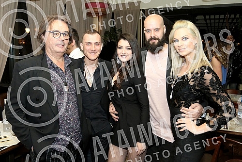 Sanja Ilic and Balkanika celebrated the victory on Beovizija and going to Eurosong in Lisbon at the Usce restaurant.Sanja Ilic i Balkanika proslavila je pobedu na Beoviziji i odlazak na Eurosong u Lisabon u restoranu Usce.