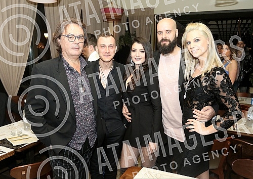 Sanja Ilic and Balkanika celebrated the victory on Beovizija and going to Eurosong in Lisbon at the Usce restaurant.Sanja Ilic i Balkanika proslavila je pobedu na Beoviziji i odlazak na Eurosong u Lisabon u restoranu Usce.