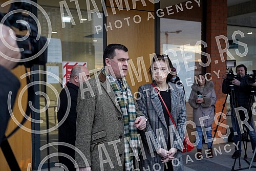 Milena Radulovic gave a statement to the Higher Public Prosecutor's Office regarding the case in which Miroslav Mike Aleksic was accused of sexually harassing and raping his students.Milena Radulovic je u Visem javnom tuzilastvu dala izjavu povodom