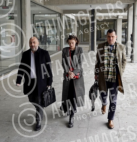 Milena Radulovic is coming to the Higher Public Prosecutor's Office to give a statement regarding the case in which Miroslav Mike Aleksic is accused of sexually harassing and raping his students.Milena Radulovic dolazi u Vise javno tuzilastvo kako 