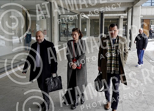 Milena Radulovic is coming to the Higher Public Prosecutor's Office to give a statement regarding the case in which Miroslav Mike Aleksic is accused of sexually harassing and raping his students.Milena Radulovic dolazi u Vise javno tuzilastvo kako 