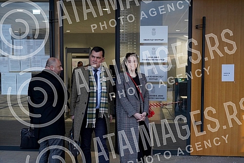 Milena Radulovic gave a statement to the Higher Public Prosecutor's Office regarding the case in which Miroslav Mike Aleksic was accused of sexually harassing and raping his students.Milena Radulovic je u Visem javnom tuzilastvu dala izjavu povodom