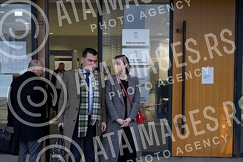 Milena Radulovic gave a statement to the Higher Public Prosecutor's Office regarding the case in which Miroslav Mike Aleksic was accused of sexually harassing and raping his students.Milena Radulovic je u Visem javnom tuzilastvu dala izjavu povodom