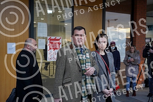 Milena Radulovic gave a statement to the Higher Public Prosecutor's Office regarding the case in which Miroslav Mike Aleksic was accused of sexually harassing and raping his students.Milena Radulovic je u Visem javnom tuzilastvu dala izjavu povodom