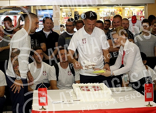 The Serbian national football team is going to the World Championship in RussiaFudbalska reprezentacija Srbije polazi na Svetsko prvenstvo u Rusiji.