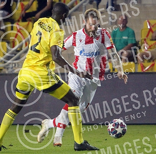  Rematch match of the third round of qualifications for the Champions League between FC Serif and FC Red StarRevans mec treceg kola kvalifikacija za Ligu sampion izmedju FK Serif  i FK Crvena zvezda.