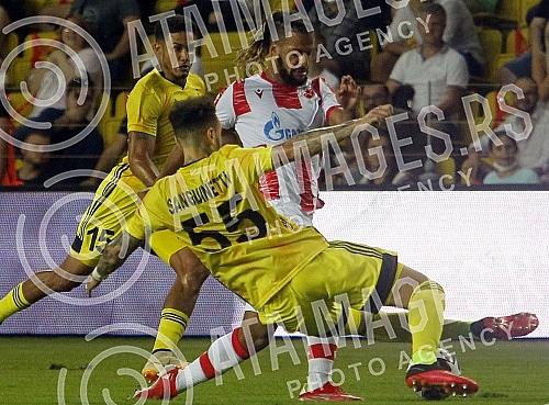  Rematch match of the third round of qualifications for the Champions League between FC Serif and FC Red StarRevans mec treceg kola kvalifikacija za Ligu sampion izmedju FK Serif  i FK Crvena zvezda.