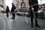 In Knez Mihailova Street, an action in black and silent 