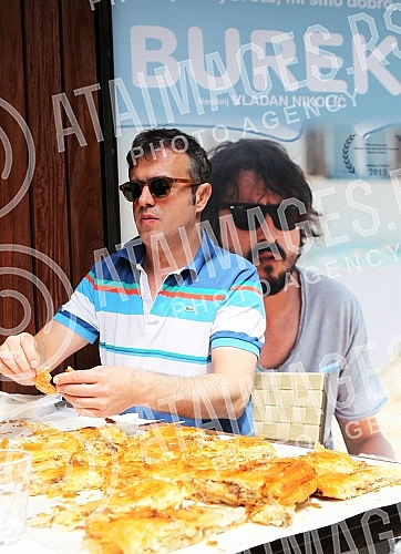 Gathering with the brothers Trifunovic - Sergei and Bane, which was organized at the restaurant 