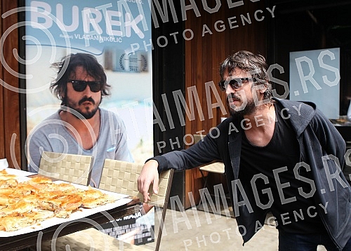 Gathering with the brothers Trifunovic - Sergei and Bane, which was organized at the restaurant 